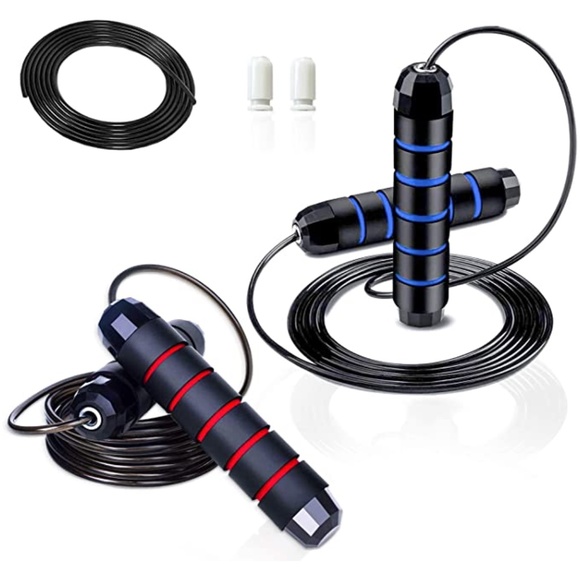 New 2-Pack Jump Ropes With Cushion Grips